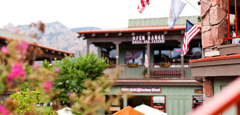 фото одного из домов в Седоне